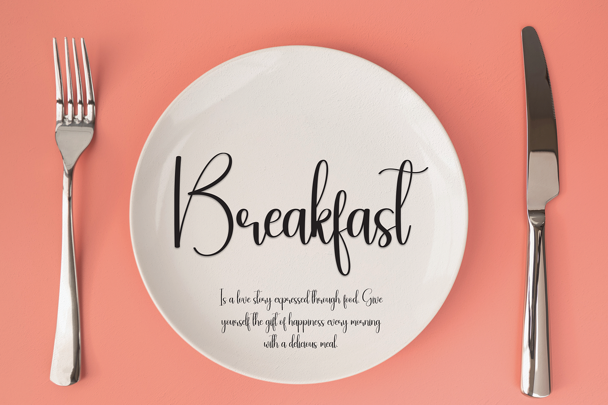 Umbrella | Script Font, a Handwritten Font by Scratchones (Photo 4 of 8)