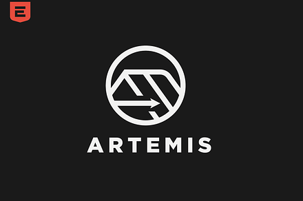 Artemis Letter A Logo