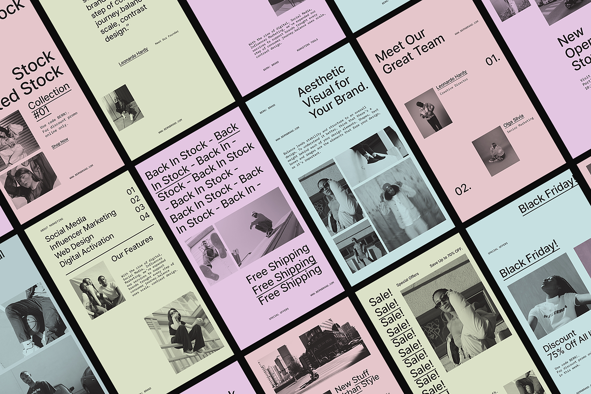 BERN! Social Media Kit, a Social Media Template by Invasi Studio (Photo 2 of 8)