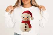 Crochet Yarn Christmas PNG Bundle, an Illustration by Craft Nest (Thumbnail 5 of 6)