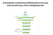 Jesus Shape Photo Collage Template, a Poster Template by AIW SOLUTIONS (Thumbnail 4 of 4)