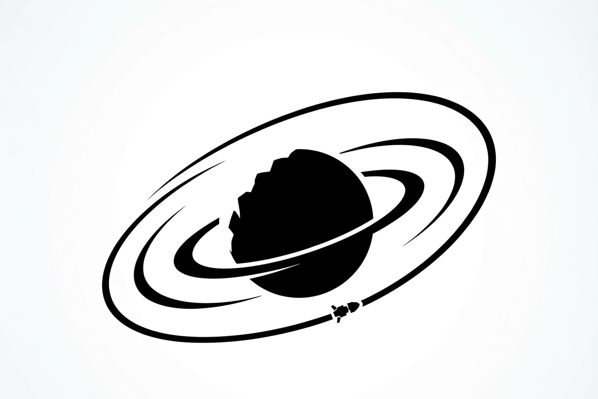 60 Planet Orbit Abstract Silhouette, an Empty State Illustration by Amazin_art (Photo 16 of 35)