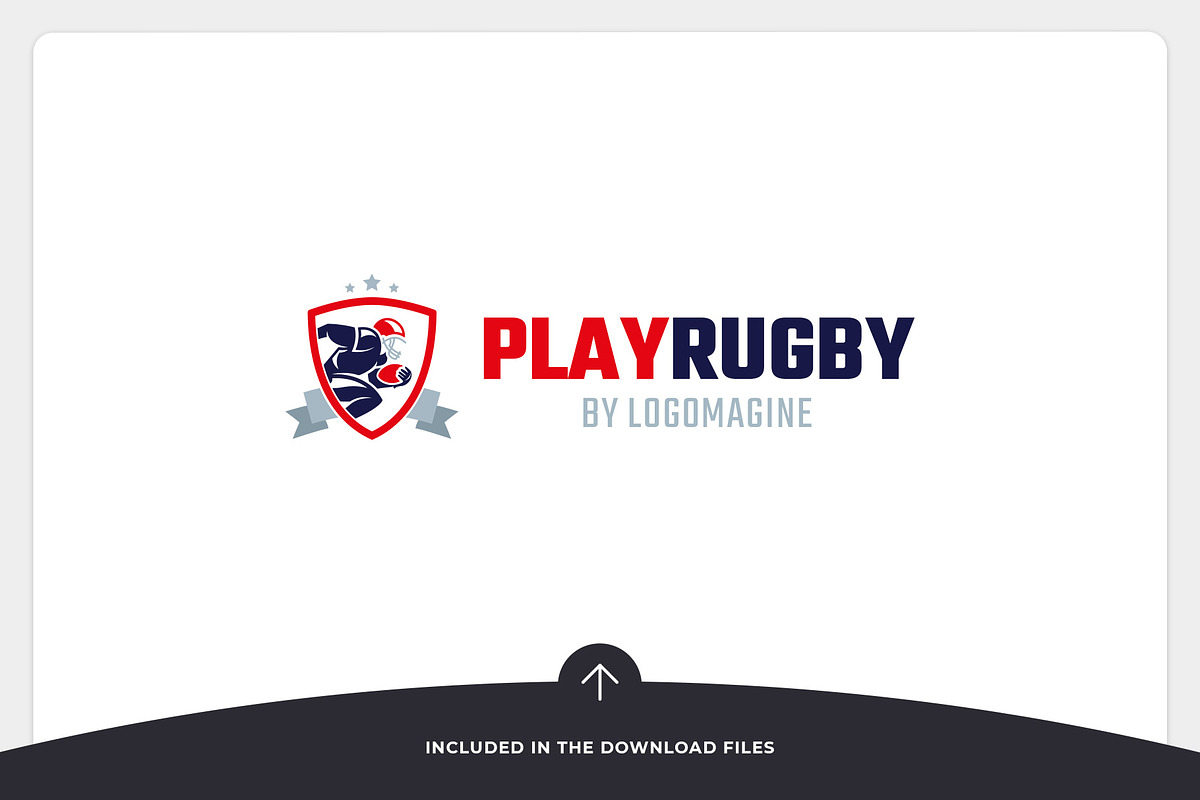 Play Rugby Logo Template, a Branding & Logo Template by LOGOMAGINE (Photo 14 of 16)