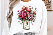 Whimsical flowers spring clipart, an Illustration by SinaCreation (Thumbnail 7 of 11)