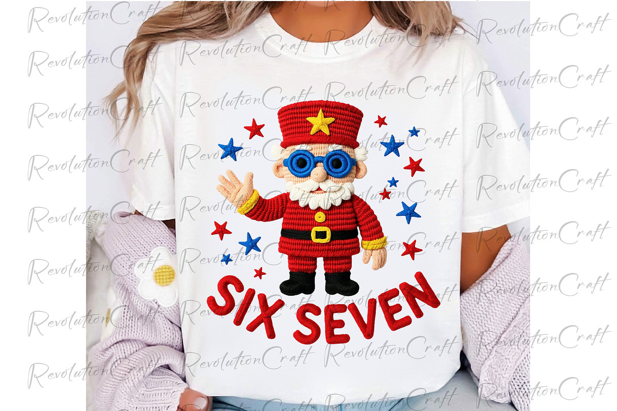 Six Seven Nutcracker Yarn Crochet, an Illustration by OK Design (Photo 4 of 4)
