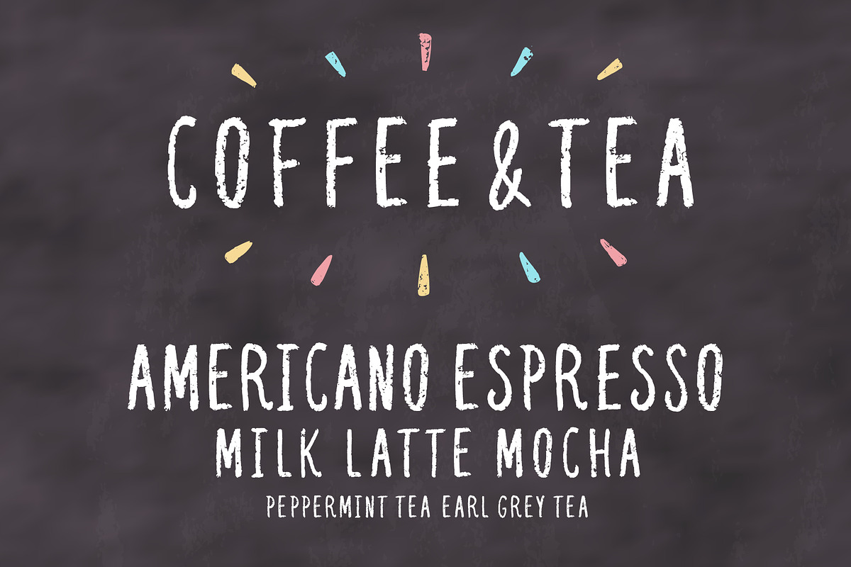 Chalk condensed font, a Script Font by Alex Gorka (Photo 5 of 6)
