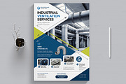 Industrial Ventilation Services, a Flyer Template by MightyDesign (Thumbnail 1 of 8)