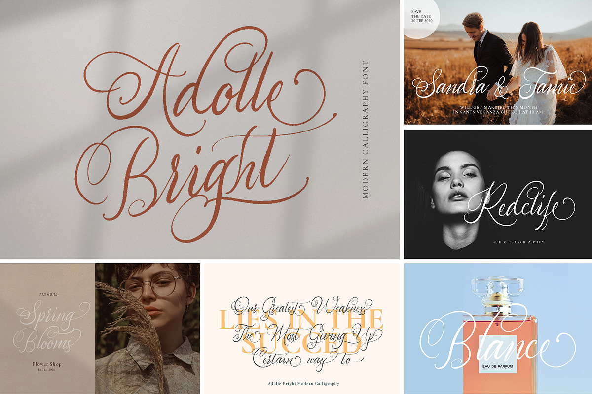 Trendy Font Elegant Bundle + Bonus, a Social Media Template by Dirtytemp Studio (Photo 4 of 33)
