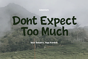 Wildnest Natural Handwritten Font, a Handwritten Font by cocodesign (Thumbnail 7 of 8)