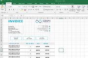 Invoice, a Stationery Template by asimalikhan555 (Thumbnail 4 of 10)