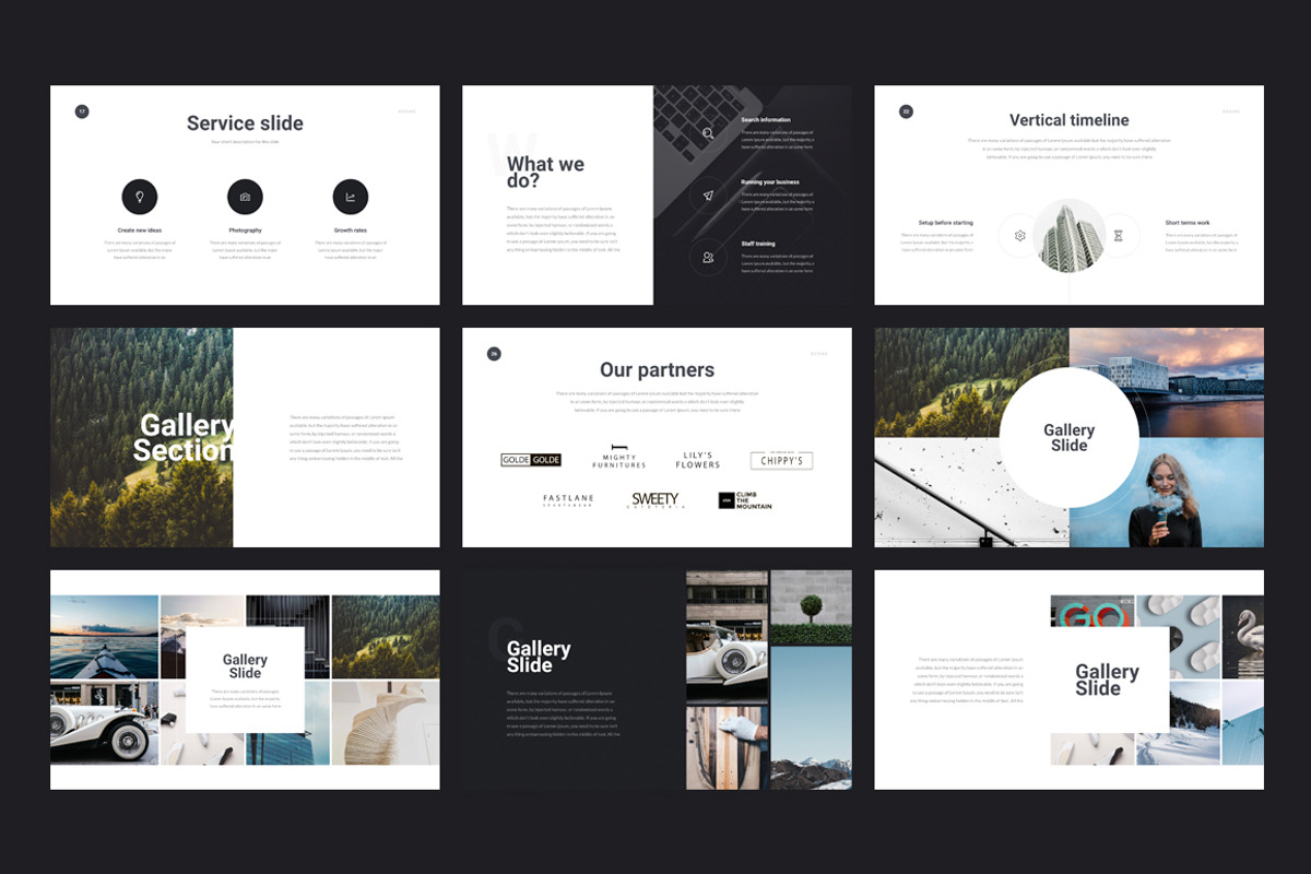 Desire PowerPoint Template + GIFT, a Presentation Template by Vladislav Muslakov (Photo 4 of 9)