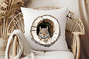 Autumn Squirrel Clipart, an Illustration by Pixels.Craft (Thumbnail 6 of 7)