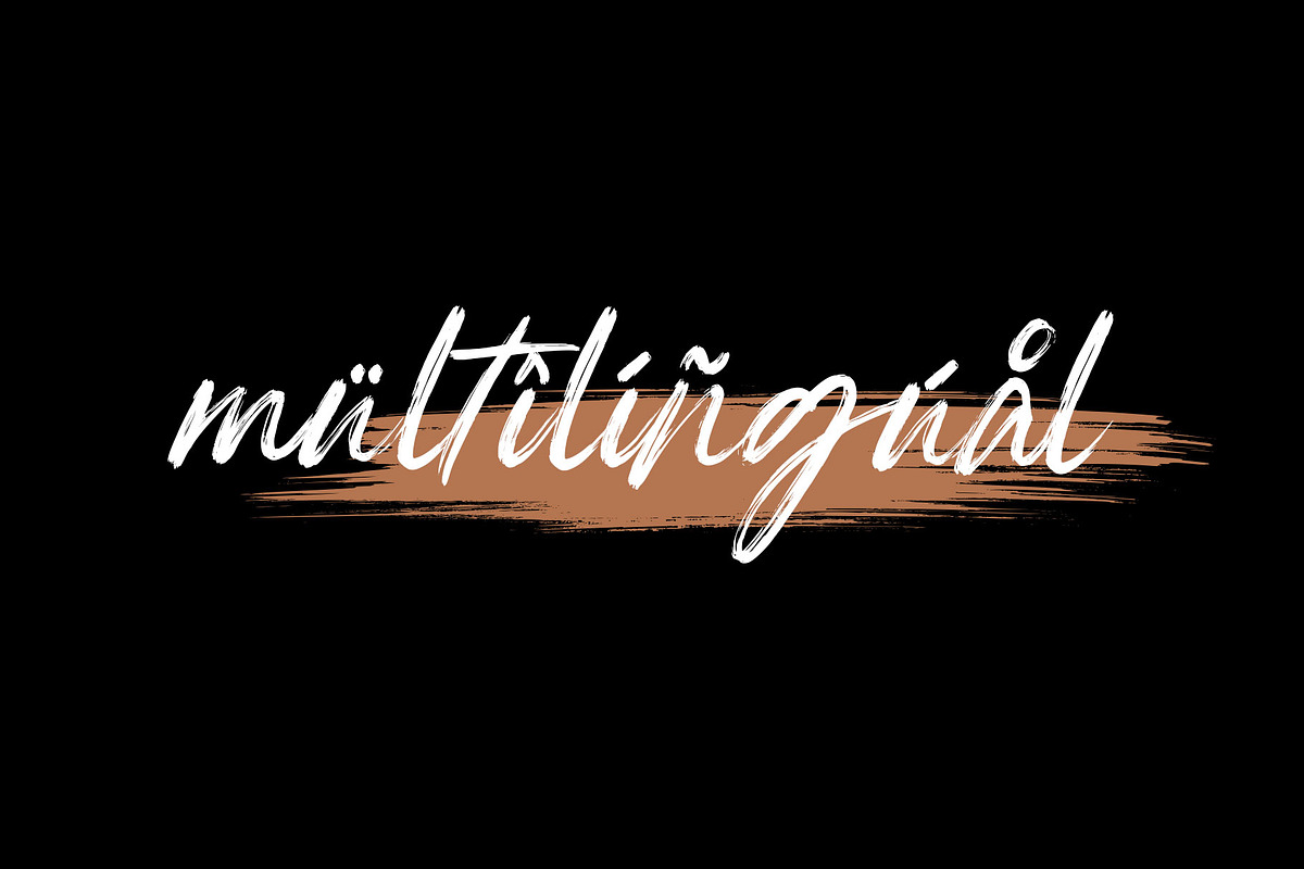 Raytune Signature Brush Typeface, a Script Font by RantautypeStudio (Photo 12 of 15)