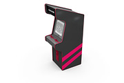 Arcade Game Machine Mockup, a Product Mockup by PixelMockup (Thumbnail 16 of 17)
