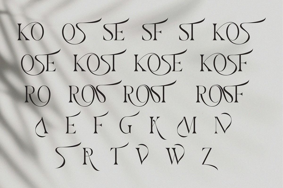 KOSFIA, a Serif Font by Muflieart (Photo 10 of 10)