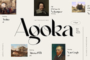 Agoka Modern Classic Typeface, a Serif Font by delipensil (Thumbnail 11 of 11)