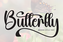 Butterfly | Script Font