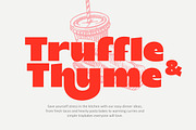 Cloth Fate - Bold Sans Serif Font, a Sans Serif Font by Burhan Afif (Thumbnail 6 of 10)