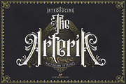 Arteria + Ekstras, a Slab Serif Font by Sitintahitam (Thumbnail 1 of 11)