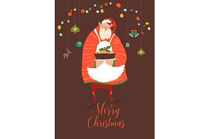 Christmas and Happy New Year, an Object Illustration by Maria Starus