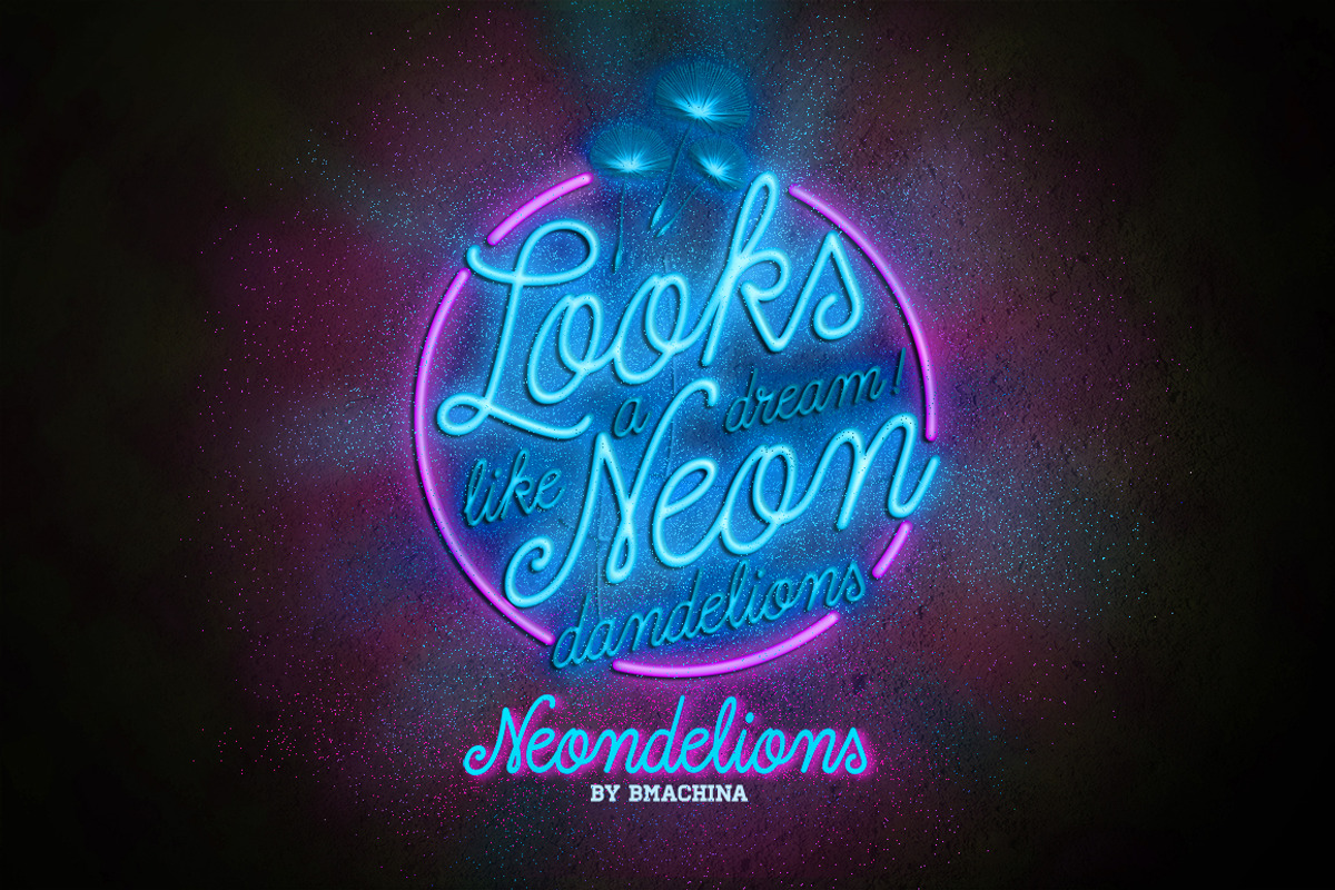 Dreamdelion Font Script preview 3