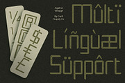 Agaline Vintage, a Sans Serif Font by Craft Supply Co. (Thumbnail 3 of 8)