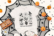 Sketch Halloween Sublimation Bundle, a Graphic by FatCat_Design (Thumbnail 2 of 6)