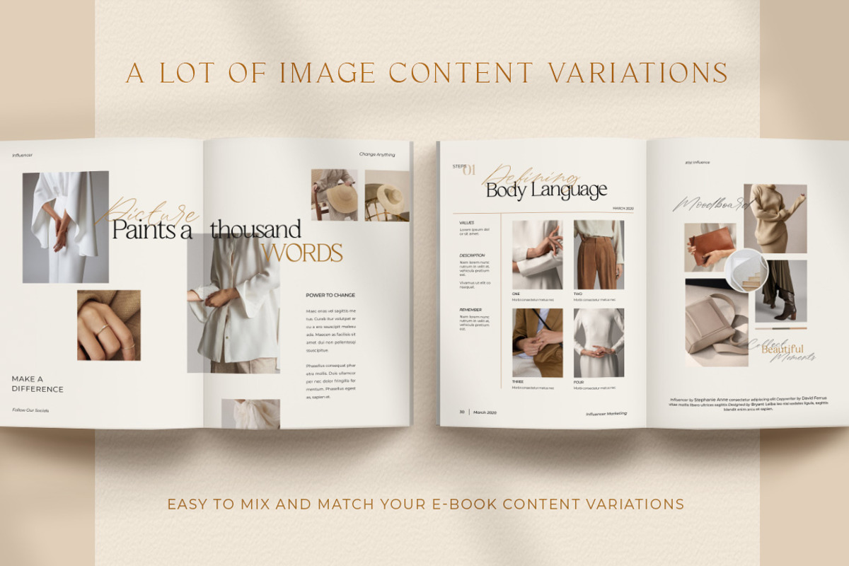 eBook Template Creator | CANVA PS, a Magazine Template by Eviory (Photo 13 of 28)