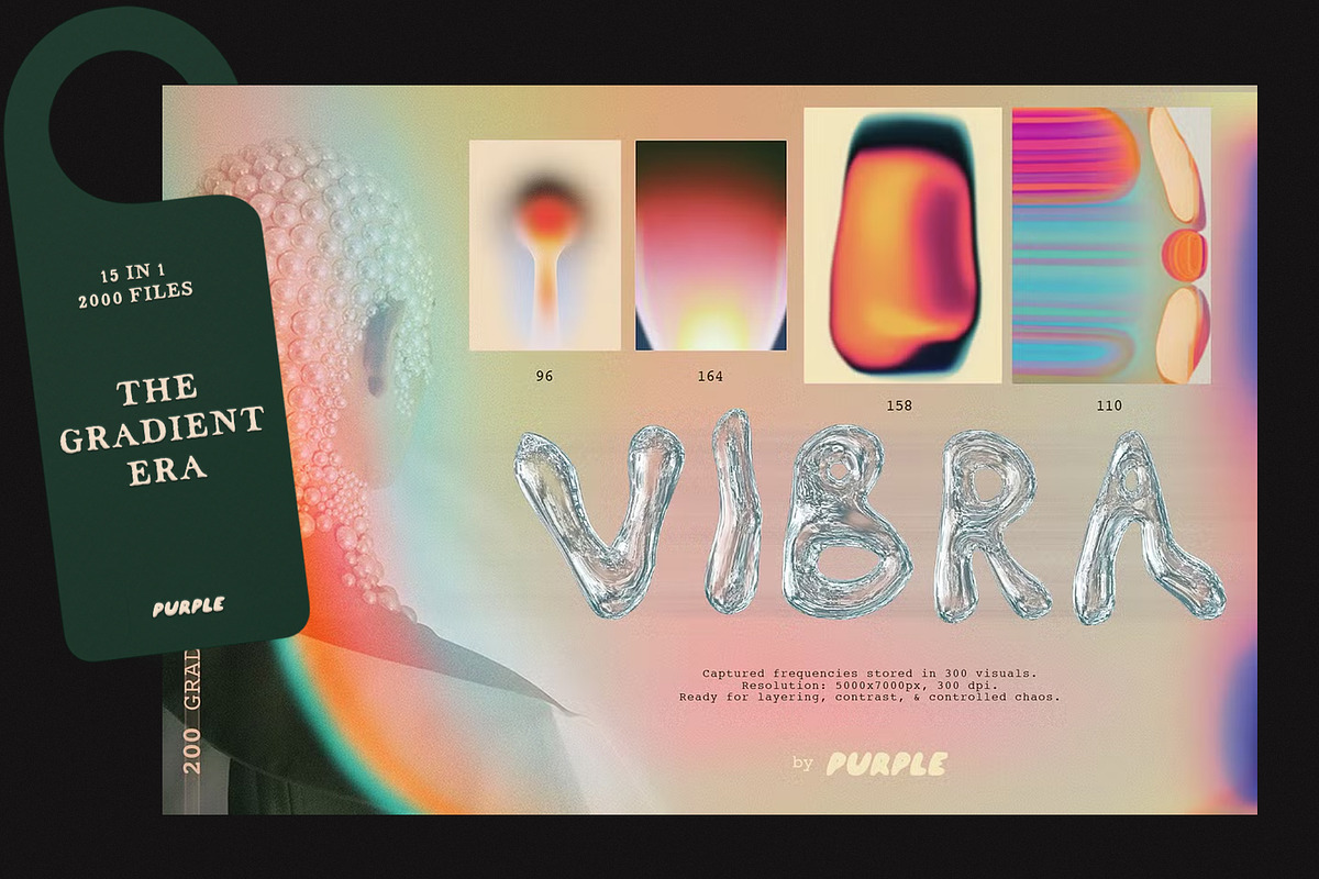 15 in 1: THE GRADIENT ERA, a Background Graphic by Purple (Photo 2 of 16)