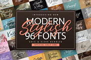 Modern and Stylish Script Font, a Font by Integritype Studio (Thumbnail 1 of 9)