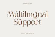 Agathe | Luxury Serif Font, a Serif Font by Mahesans Co (Thumbnail 10 of 10)