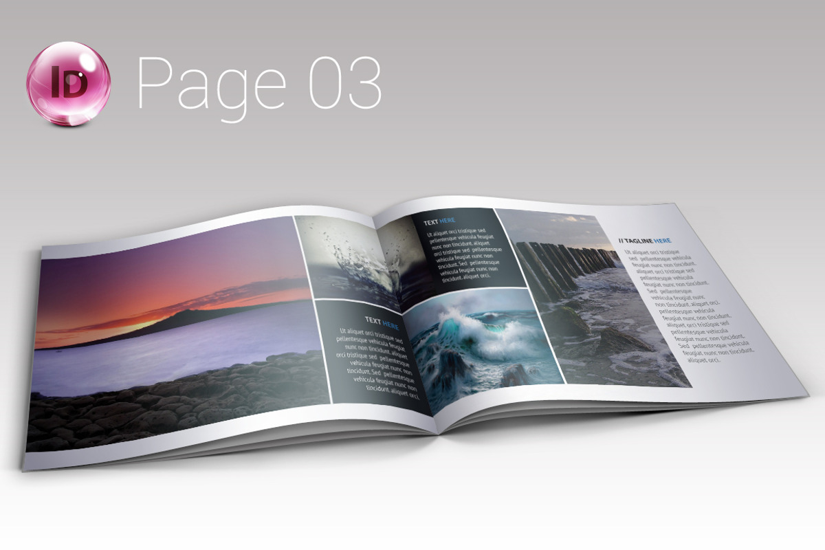 Indesign Photo Album / Portfolio, a Brochure Template by izzatunnisa
