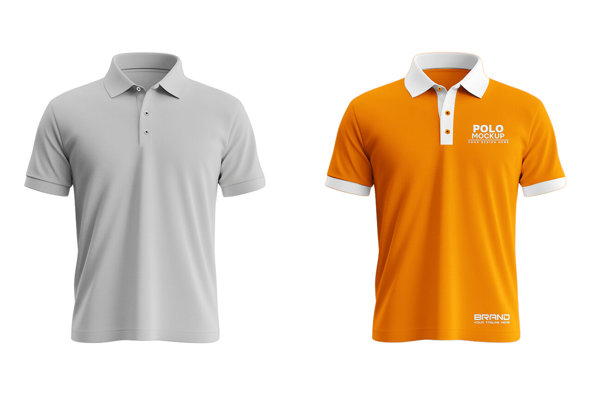 Polo Shirt Mockup, a Shirt Mockup by GraphicsPixel (Photo 3 of 4)