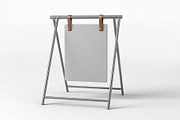Sandwich Board Mockup, a Product Mockup by mockupbuys (Thumbnail 2 of 4)