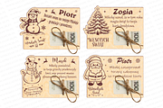 Laser Christmas voucher for money, a Pattern Graphic by MegaPrezencik (Thumbnail 4 of 7)