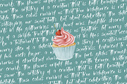 Delicate Cakes Quirky Handwritten, a Script Font by stylishtype.co (Thumbnail 13 of 20)