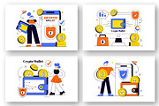 10 Crypto Wallet Illustration, a Finance Illustration by denayunebgt (Thumbnail 2 of 4)