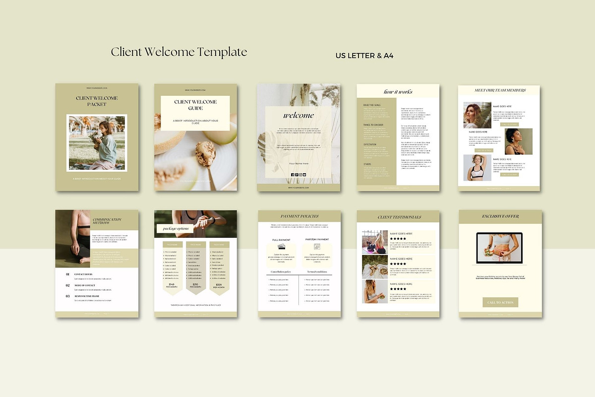 Health and Wellness Canva Template, a Magazine Template by Deepa Template Studio (Photo 16 of 17)