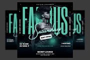 Night Club Party Flyer Template, a Flyer Template by Hotpin (Thumbnail 1 of 3)