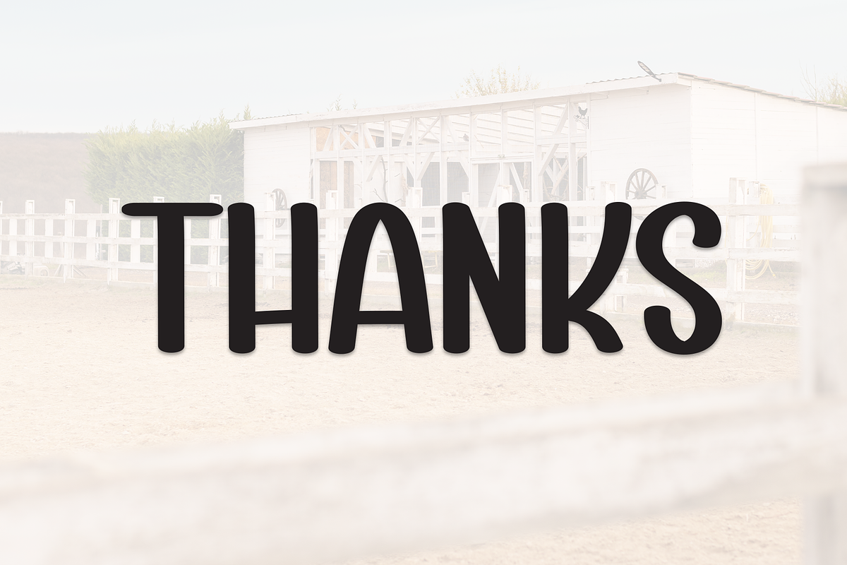 Simple Farmhouse | Script Font, a Handwritten Font by Scratchones (Photo 8 of 8)