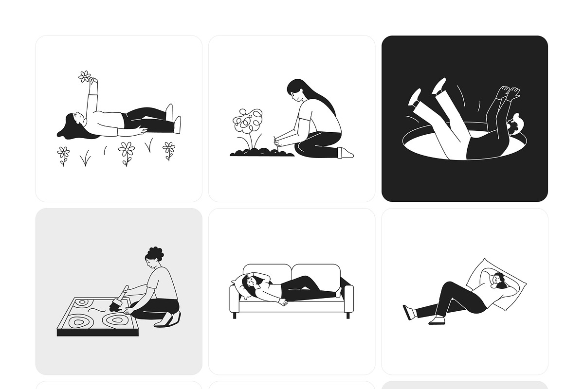 Stress Management Illustration Art, a Healthcare Illustration by Vectors Market (Photo 9 of 9)