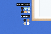 10 Frames - Wood & Metal + 7 Walls, a Print Template by CorgiAstronaut (Thumbnail 7 of 19)