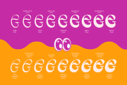 Hypne Pop Display Font, a Serif Font by Sitintahitam (Thumbnail 3 of 10)