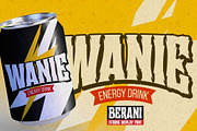 BERANI - Strong Display Font, a Font by Gassstype (Thumbnail 3 of 8)