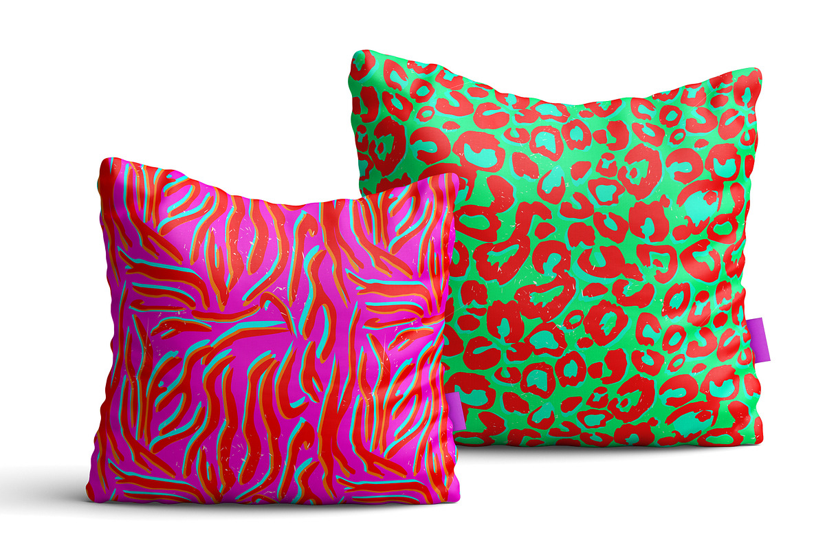 Neon Animals print collection, a Pattern Graphic by Salted Galaxy (Photo 4 of 9)