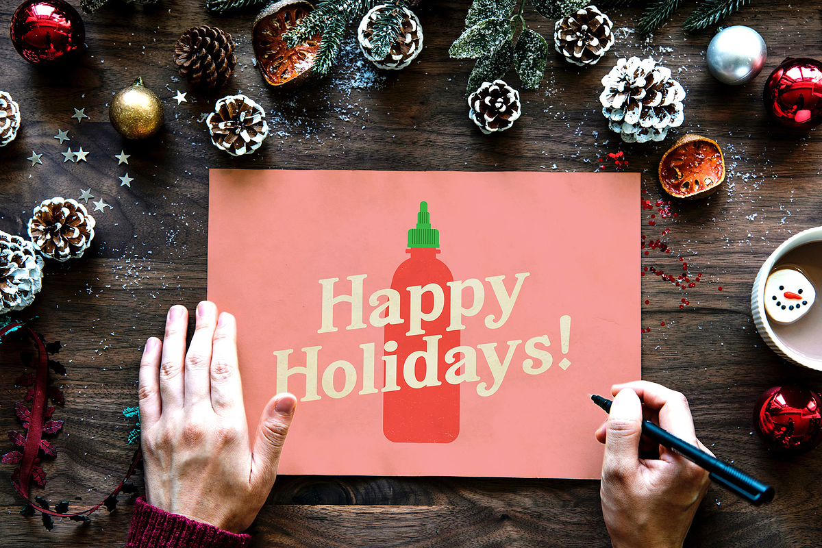 Hipster Holiday, an Illustration by Ryder Doty (Photo 3 of 3)