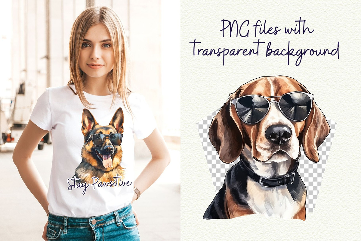 Cool Dog Breeds Clipart, an Object Graphic by Anna Design Studio (Photo 4 of 7)