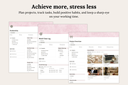 Notion Life Planner, a Templates & Theme by Planner 2 Success (Thumbnail 4 of 10)