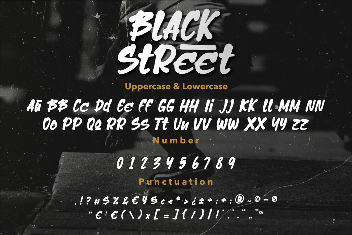 Black Street - Urban Marker Font, a Handwritten Font by Bayuktx (Photo 10 of 10)