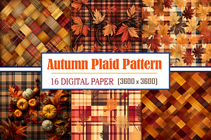 Autumn Plaid Pattern